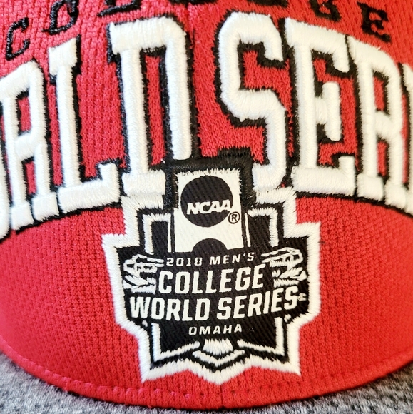 NEW COLLEGE WORLD SERIES Omaha Ball Cap Hat Embroidered With Teams Size M/L NCAA - Picture 11 of 13